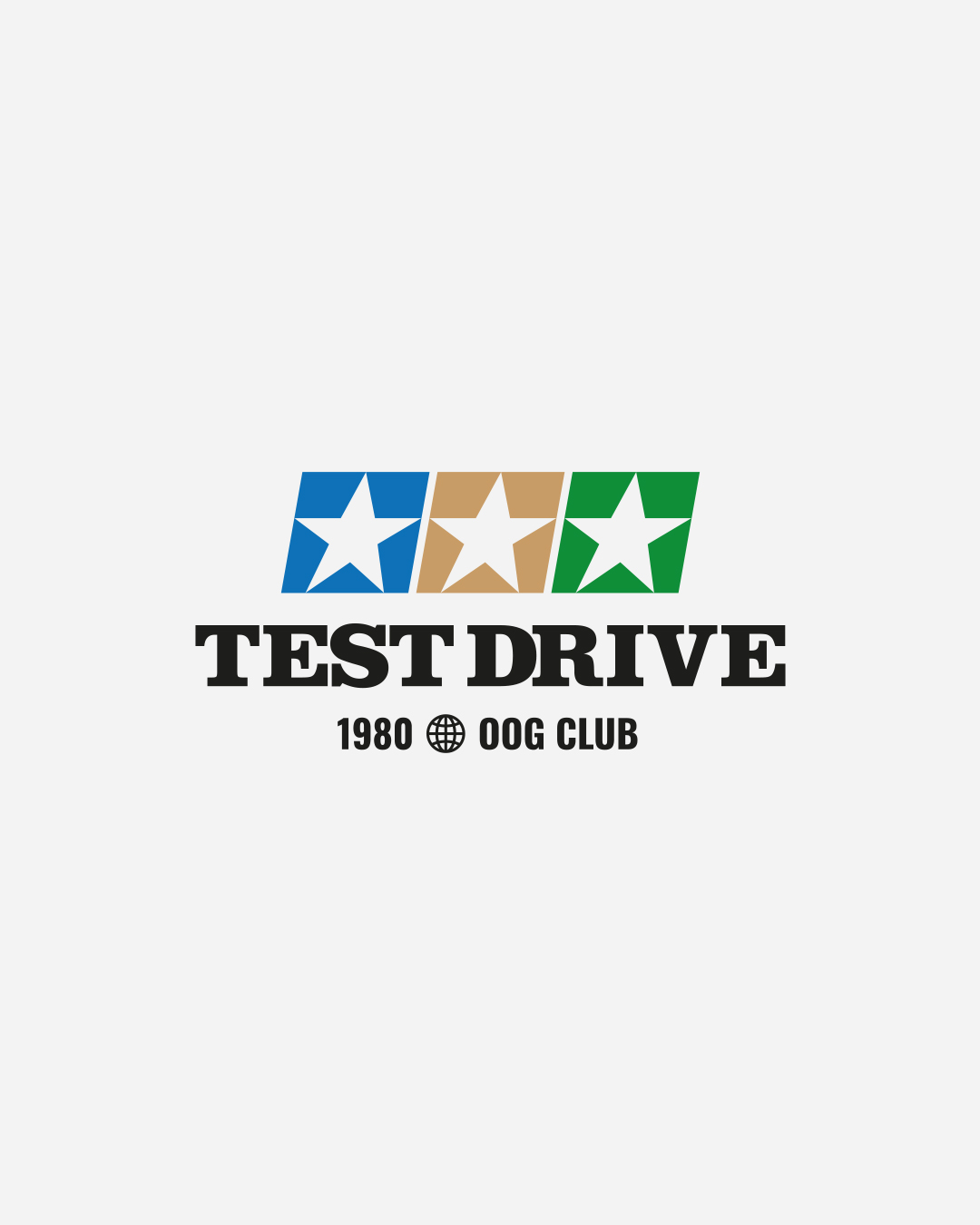 TEST DRIVE 1980 OGG Club "Visual Identity"